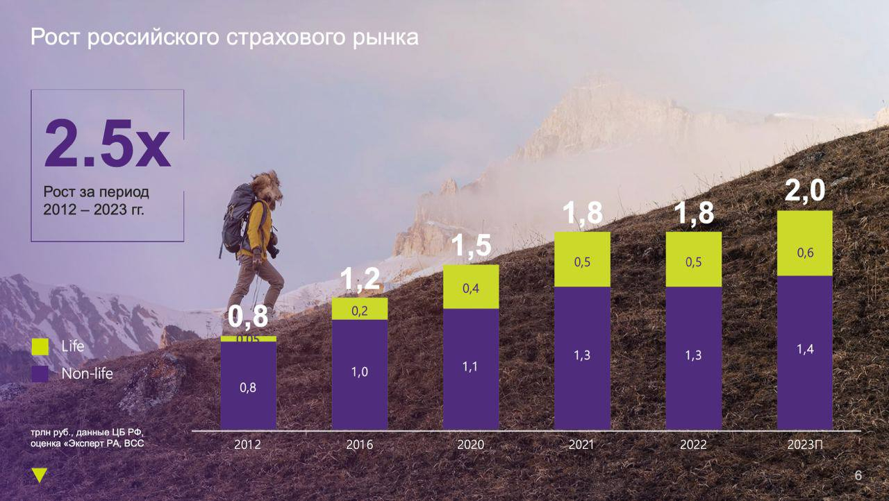 Страховой рынок в РФ