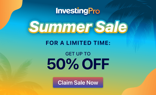 Летняя распродажа: скидки на InvestingPro до 50%