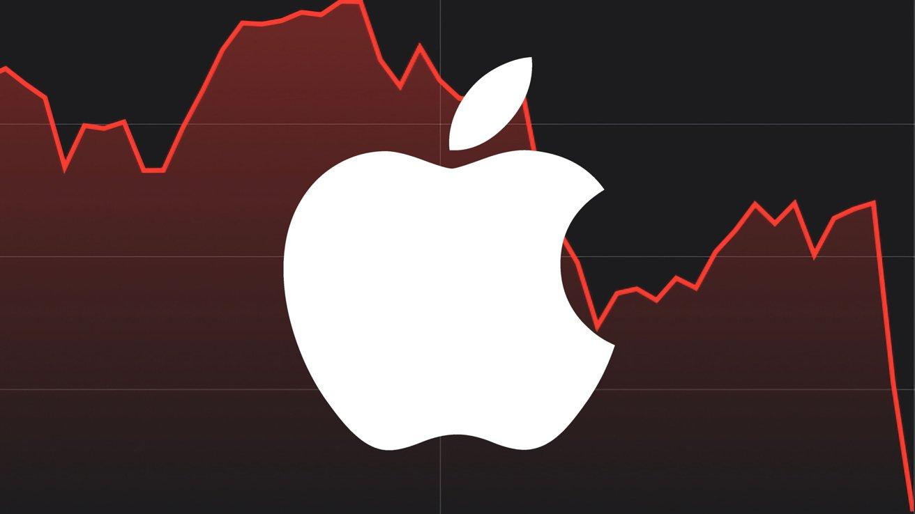 Apple stock falls again despite brief signs of recovery