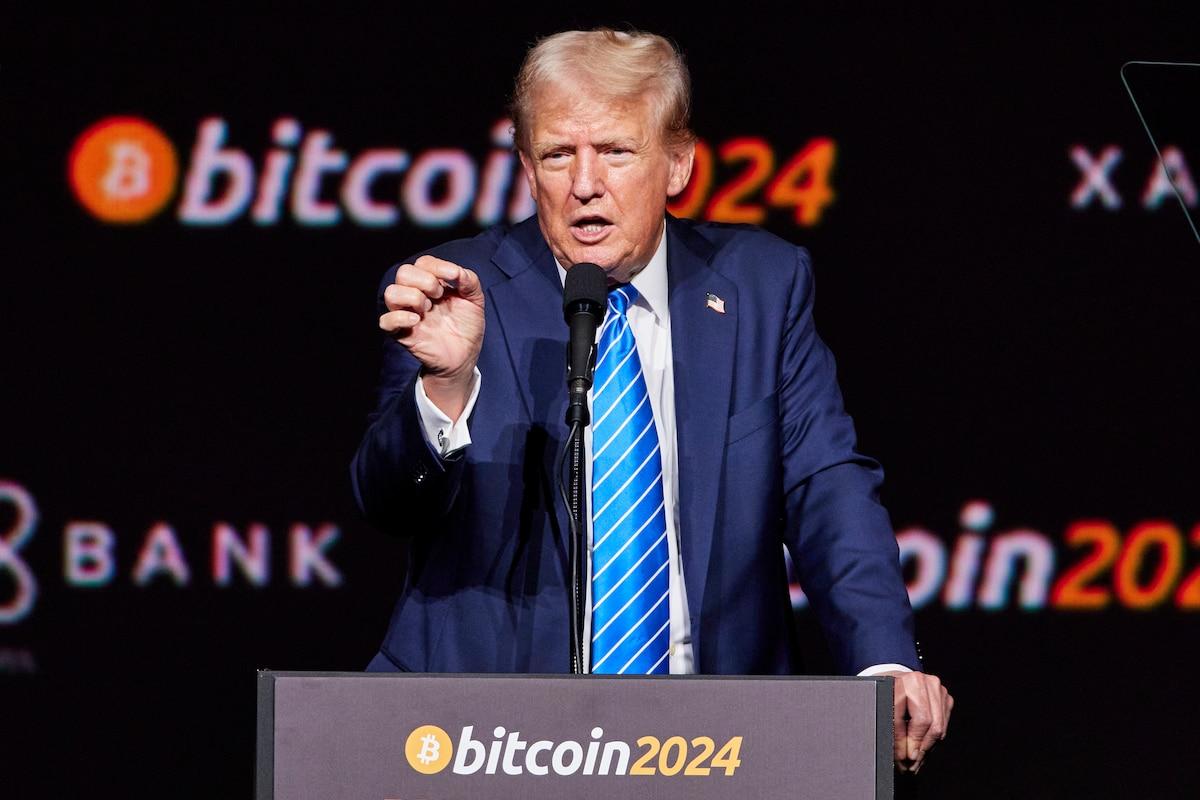 Trump seeks cryptocurrency industry support at bitcoin conference - The  Washington Post